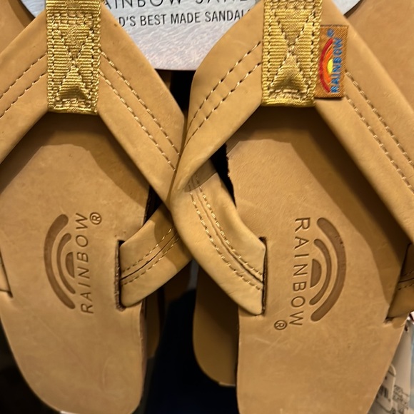 Rainbow wide strap flip flops sierra brown - Picture 6 of 6